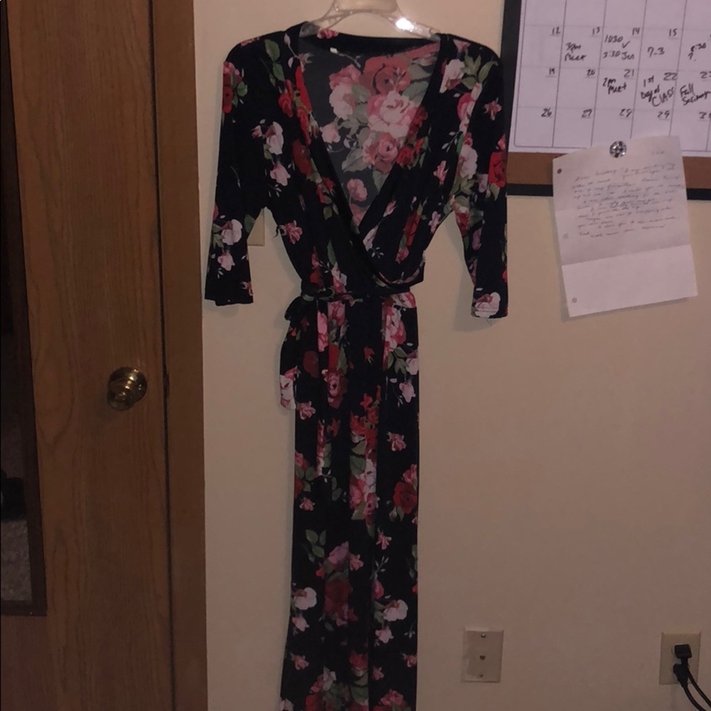 Medium floral maxi